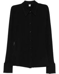 TOTEME - Slim Solid Shirt - Lyst