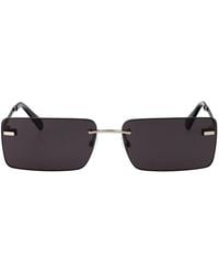 Calvin Klein - Rectangle-Frame Sunglasses - Lyst