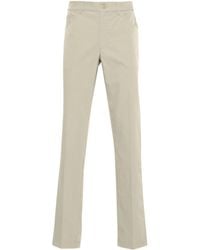 Lacoste - Logo-patch Twill Trousers - Lyst
