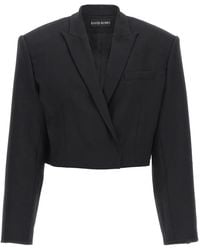 David Koma - Cropped Blazer - Lyst