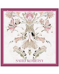 Saiid Kobeisy - Large Flower Scarf - Lyst