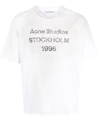 Acne Studios - Logo-Print Relaxed-Fit T-Shirt - Lyst