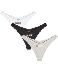 DIESEL - Punchy-D-Core Briefs (Pack Of Three) - Lyst