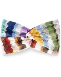 Missoni - Zigzag-Knit Twisted Headband - Lyst
