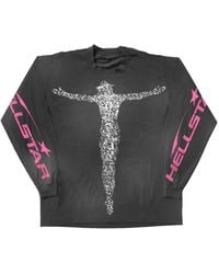 HELLSTAR - Qr Christ T-Shirt - Lyst
