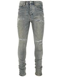 Purple Brand - Jean P001 À Effet Usé - Lyst
