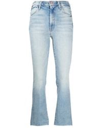 Mother - クロップド フレアジーンズ - Lyst