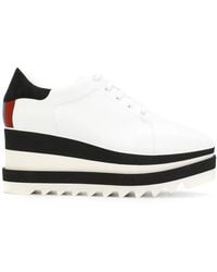 Stella McCartney - 'Sneak-Elyse' Flatform-Sneakers - Lyst