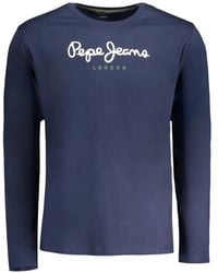 Pepe Jeans - Logo-Print Long-Sleeve T-Shirt - Lyst