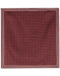 Brunello Cucinelli - Reversible Silk Square Pocket - Lyst