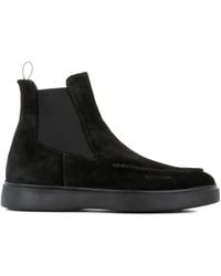 Officine Creative - Suede Chelsea Boots - Lyst