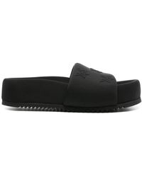 Vic Matié - Logo-embossed Padded Sandals - Lyst