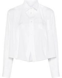 Sacai - ポプリン シャツ - Lyst