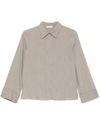 Peserico - Striped Long-Sleeve Shirt - Lyst