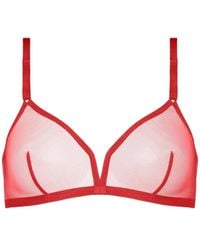 Eres - Providence Tonique Wireless Triangle Bra - Lyst