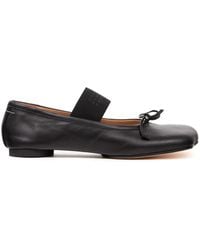 MM6 by Maison Martin Margiela - Ballerines En Cuir À Motif Anatomic Numbers - Lyst