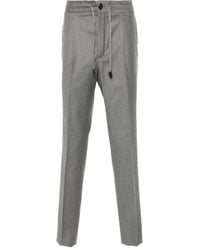 Incotex - Drawstring Wool Trousers - Lyst