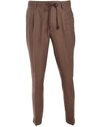 Gran Sasso - Hose aus Leinen - Lyst