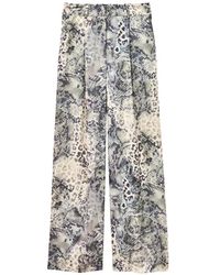 Ba&sh - Carrina Animal-Print Trousers - Lyst