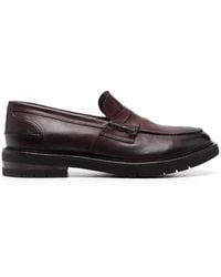 Moma - Nairobi Penny-Slot Leather Loafers - Lyst