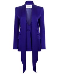 Nina Ricci - Scarf-Detail Cady Blazer - Lyst