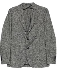 Tagliatore - Blazer Met Twee Knopen En Textuur - Lyst