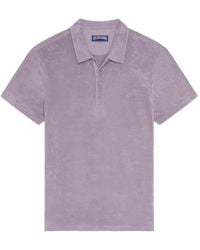 Vilebrequin - Poloshirt Van Badstof - Lyst