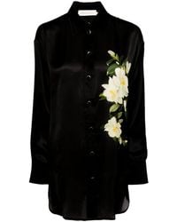 Zimmermann - Harmony Flower Buttoned Silk Shirt - Lyst