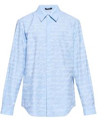 Balmain - プリント シャツ - Lyst