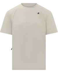 K-Way - Sergine Logo-Patch T-Shirt - Lyst