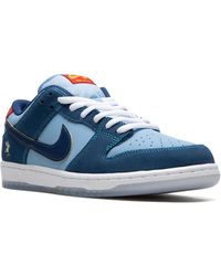 Nike Sb Dunk Low "why So Sad ?" Sneakers - Blue