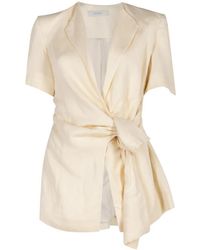 Faithfull the Brand - Ida Knot Blouse - Lyst