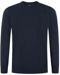 Parajumpers - Logo-Patch Crew-Neck Sweater - Lyst