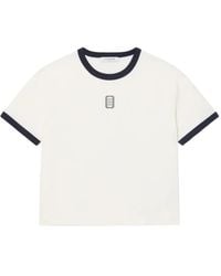 Lacoste - Embroidered Badge Jersey T-Shirt - Lyst