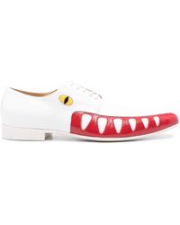 Walter Van Beirendonck - Crocodile Oxford Shoes - Lyst