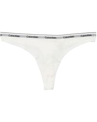 Calvin Klein - Perizoma con fascia logo - Lyst