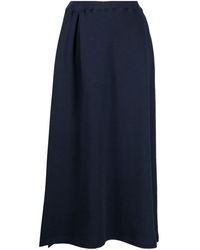 Yohji Yamamoto - ハイウエスト プリーツスカート - Lyst