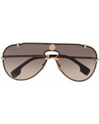 Versace Eyewear Gafas de sol estilo aviador - Marrón