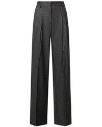 ANDAMANE - Pleated Tailored Trousers - Lyst