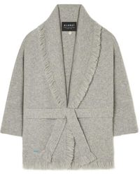 Alanui - Fringed Shawl-Collar Cardigan - Lyst