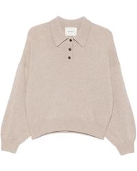 Lisa Yang - Button-Fastening Polo Shirt - Lyst