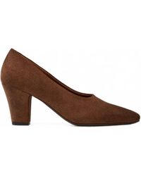 Marsèll - Figura Suede Almond-Toe Pumps - Lyst