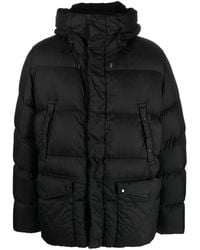 C.P. Company - Hooded Padded Down Coat - Lyst