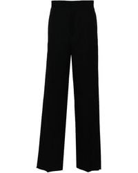Jil Sander - Straight-leg Wool Tailored Trousers - Lyst