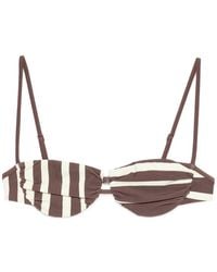 SIR. - Linocut Striped Bikini Top - Lyst