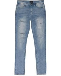 RTA - フェイデッド ダメージジーンズ - Lyst