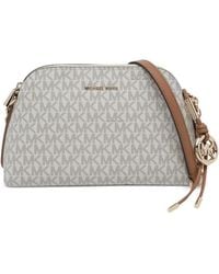 MICHAEL Michael Kors - Small Freddie Logo-Print Shoulder Bag - Lyst