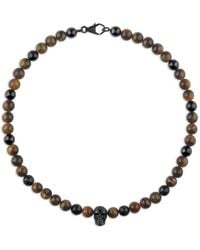 Philipp Plein - Plein Elite Skull-Pendant Necklace - Lyst