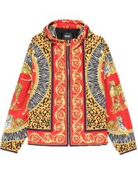 Versace - Wild Cats Windbreaker Jacket - Lyst