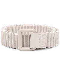 Homme Plissé Issey Miyake - Pleated Square-Buckle Belt - Lyst